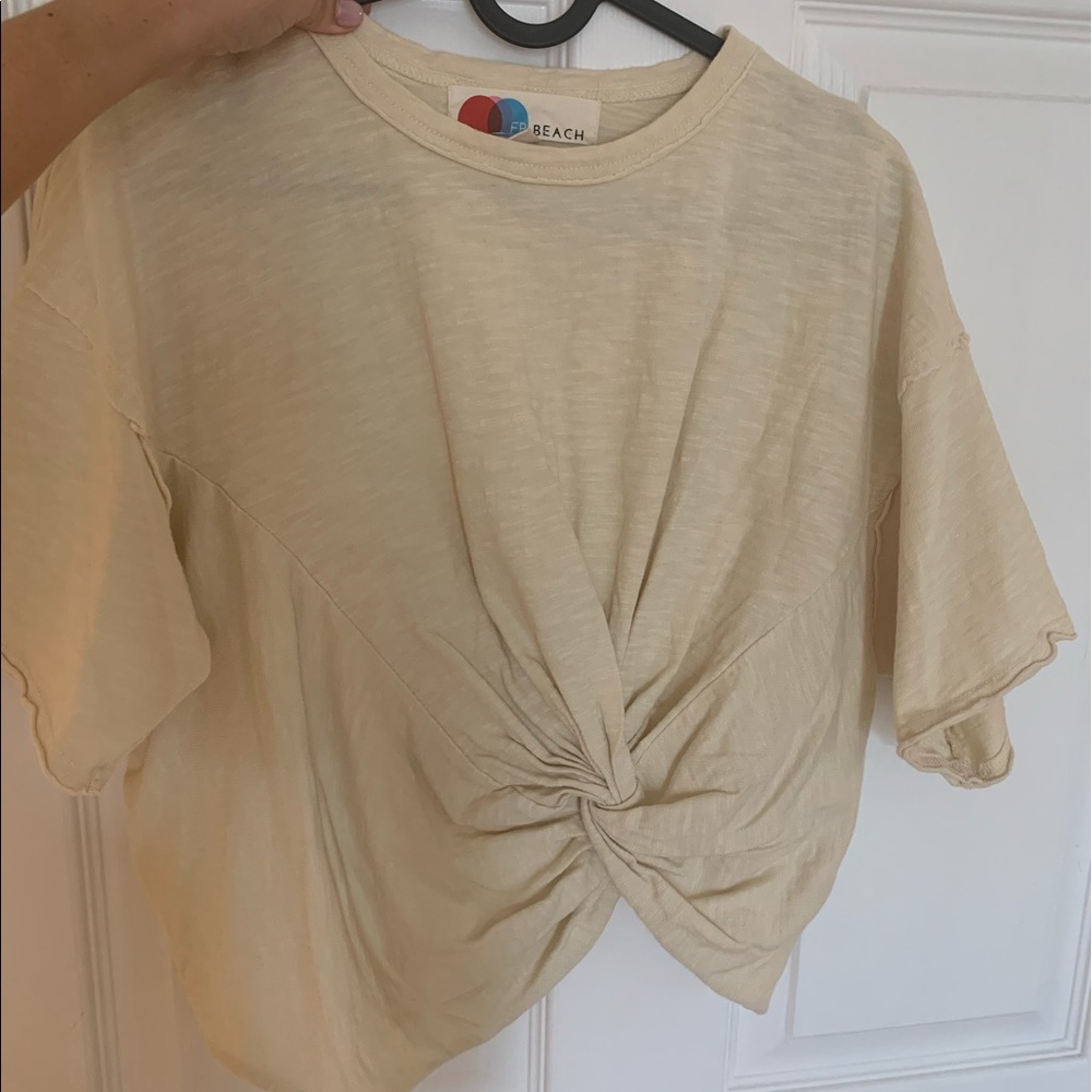 Free people twist t shirt